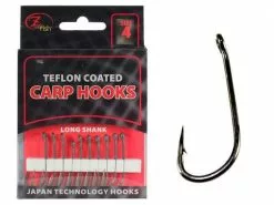 Z-Fish Teflon Karperhaken Long Shank 10 St.