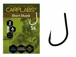 Karperhaken Carplabs Short Shank 6 St.