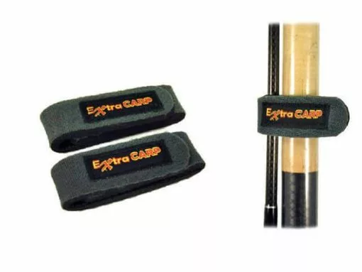 Extra Carp Hengel Klittenband Rod Bands 2 St. 6 Extra Carp Hengel Klittenband Rod Bands 2 St. -Rig materiaal Winkel 1297259761
