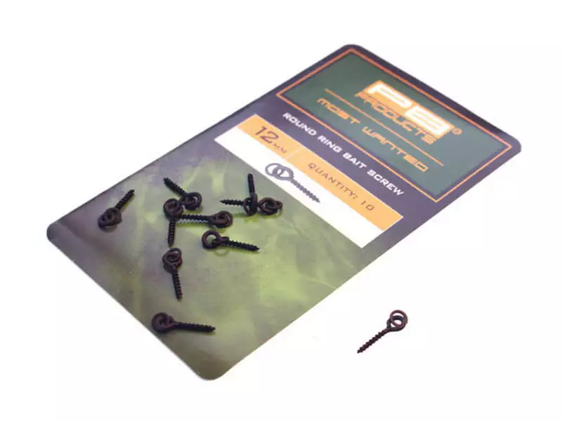 Round Ring Bait Screw 10 St. (PB Products) 1 Round Ring Bait Screw 10 St. (PB Products)