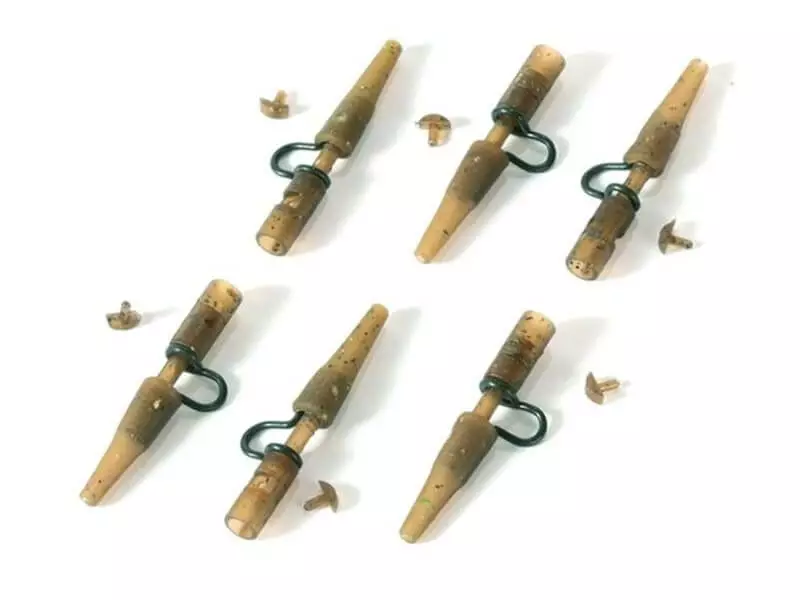 Extra Carp Camouflage Heavy Lead Clips + Tail Rubber 6 St. 1 Extra Carp Camouflage Heavy Lead Clips + Tail Rubber 6 St.