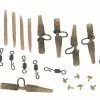 Extra Carp Camouflage Heavy Lead Clips Set (6 St.)