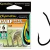 Kamatsu Teflon Karperhaken Kiji Curve Shank Bruin 5 St.