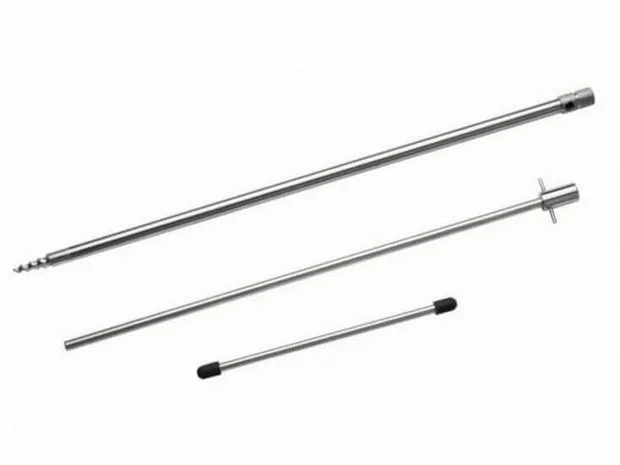 Z-Fish RVS Drill Bankstick 80-140 Cm 1 Z-Fish RVS Drill Bankstick 80-140 Cm