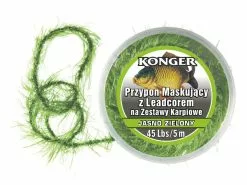 Konger Leadcore Leader Weed Lichtgroen 5 M.