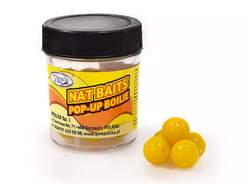 YORK Nat Baits Pop-Up Boilies 12 Mm 1 YORK Nat Baits Pop-Up Boilies 12 Mm