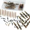 Extra Carp Camouflage Heavy Lead Clip Set + Swivels + Sleeves 10 St.