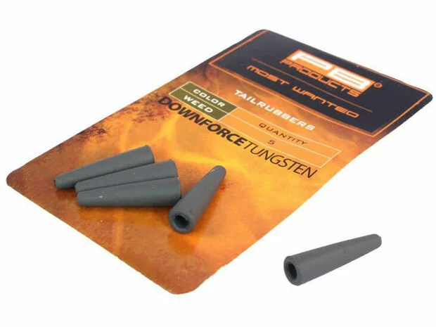 DownForce Tungsten Tailrubbers 5 St. (PB Products) 2 DownForce Tungsten Tailrubbers 5 St. (PB Products) - Afbeelding 2