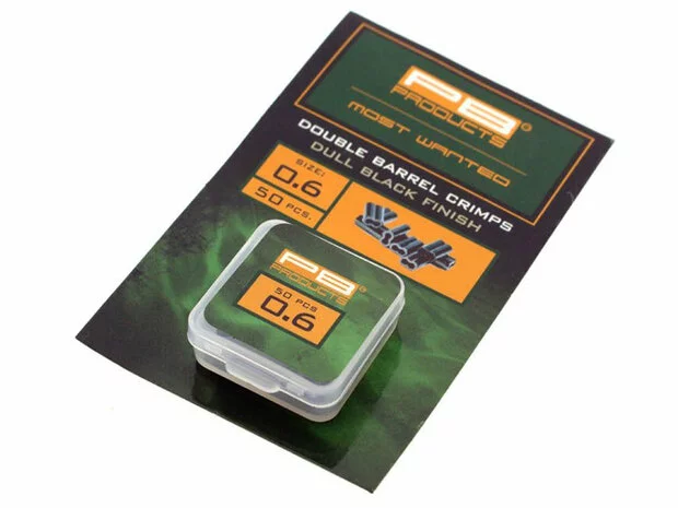 Double Barrel Crimps / Crimp Sleeves 50 St. (PB Products) 1 Double Barrel Crimps / Crimp Sleeves 50 St. (PB Products)