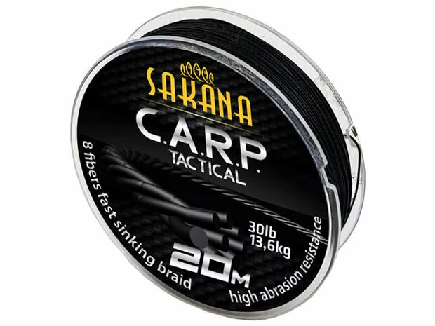Sakana Tactical Carp 20 M. Soepel Braid Onderlijn Materiaal 6 Sakana Tactical Carp 20 M. Soepel Braid Onderlijn Materiaal - Afbeelding 6