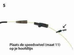 Hit & Run X-Safe Leadclip Mainline Only Set (PB Products) -Rig materiaal Winkel 20108745