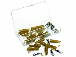 Extra Carp Lead Clip Set + Ring Swivels 10 St.
